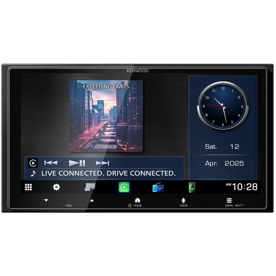 KENWOOD DMX7525S ディスプレイオーディオ CarPlay ケンウッド KENWOOD ディスプレイオーディオ 7インチ DMX7525S