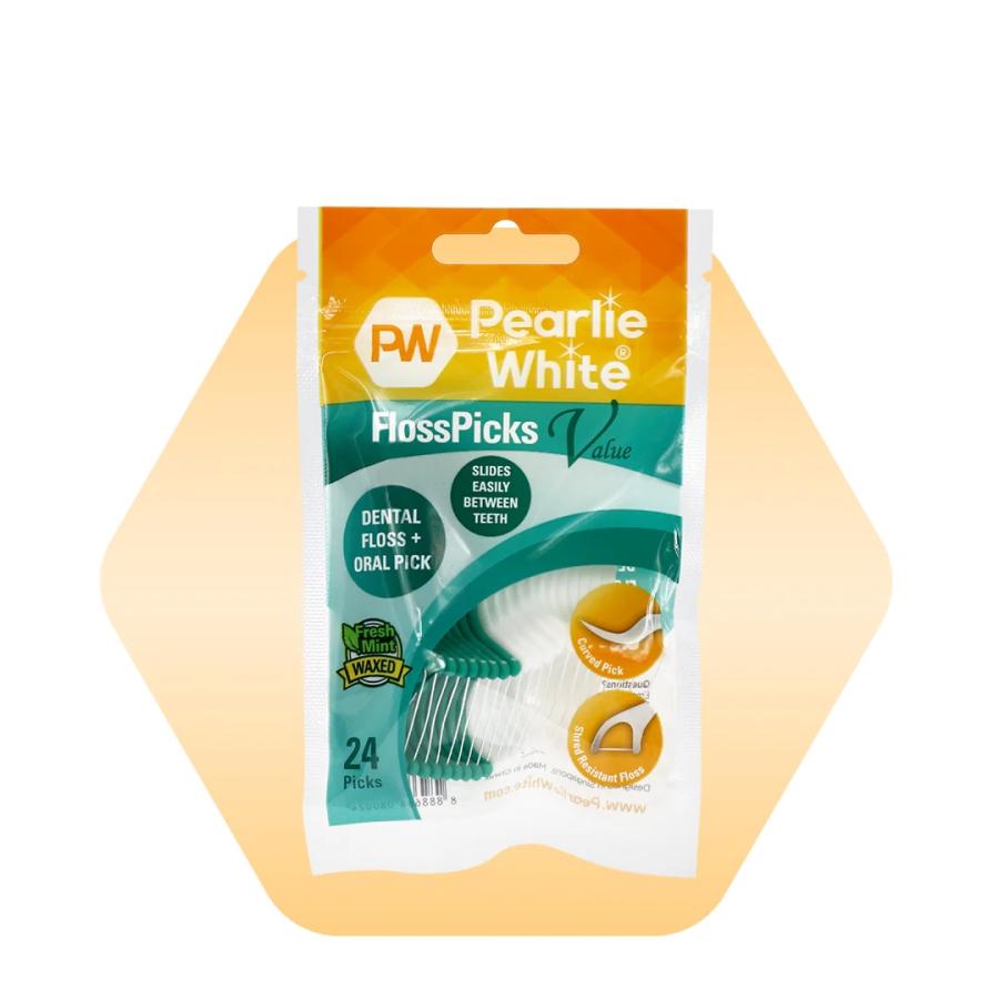 Pearlie White パーリーホワイト フロスピック ベーシック 24ｐ |  | 01