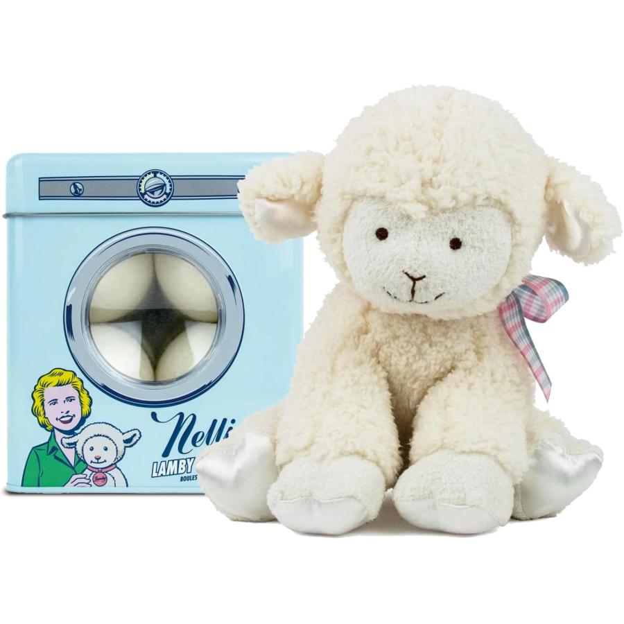 ネリーズ 限定セット ぬいぐるみ ランビィ ウールドライヤーボール 4個
