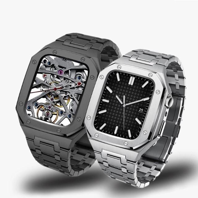 Apple Watch アップルウォッチ バンパーケース+替えベルト フルメタル