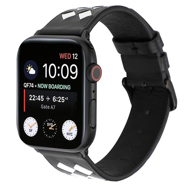 アップルウォッチ バンド 替えベルト 編み込みが可愛いソフトレザー Apple Watch belt 38mm/42mm/40mm/44mm｜skrtrading｜11