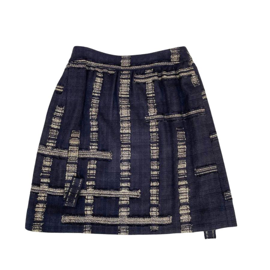 CHANEL シャネル セットアップ ツイードジャケット＆スカート 38 