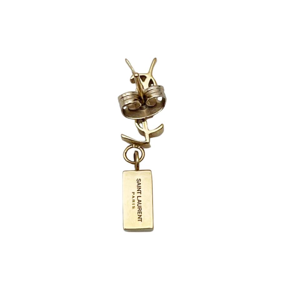 SAINT LAURENT サンローラン カサンドラ シングル イヤリング SAINT LAURENT サンローラン カサンドラ シングル イヤリング