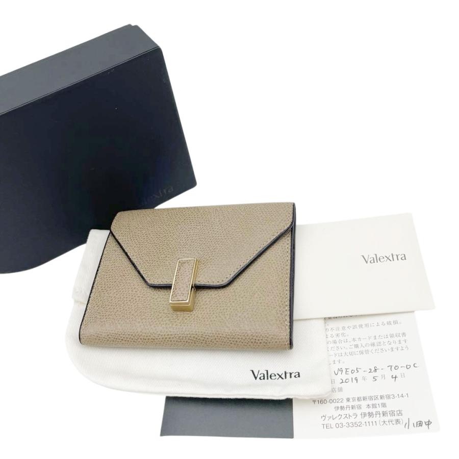 Valextra（ヴァレクストラ） イジィデ ウォレット 三つ折り財布 ソフト