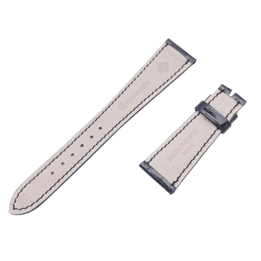 Patek Philippe 純正　レザーベルト ブラック PATEK PHILIPPE パテックフィリップ 純正 レザーベルト ブラック