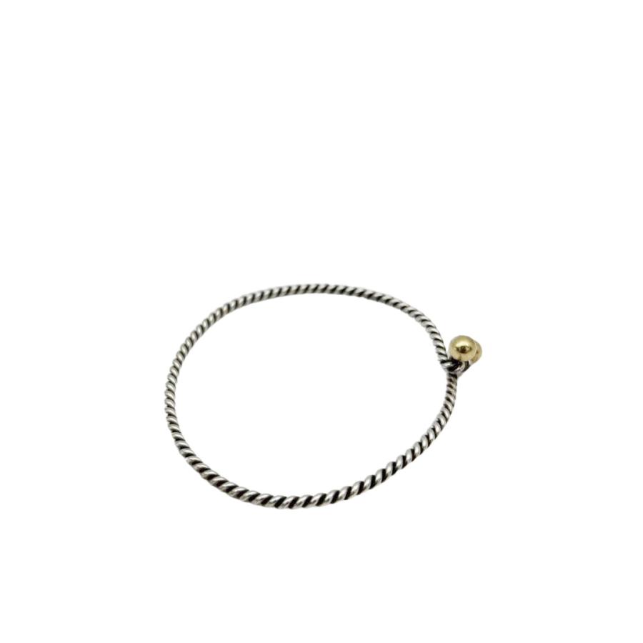 TIFFANY&Co.（ティファニー） TIFFANY ツイストバングル フック&アイ