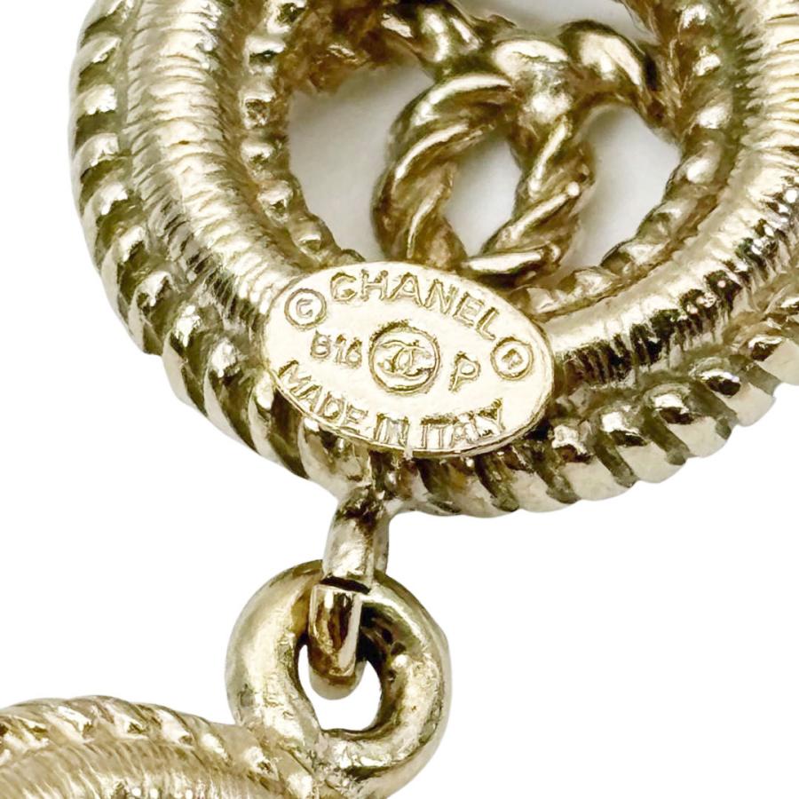 【正規品】CHANEL シャネル ココマーク ピアス スイング　箱付 CHANEL（シャネル） スイングピアス サークルココマーク フェイク