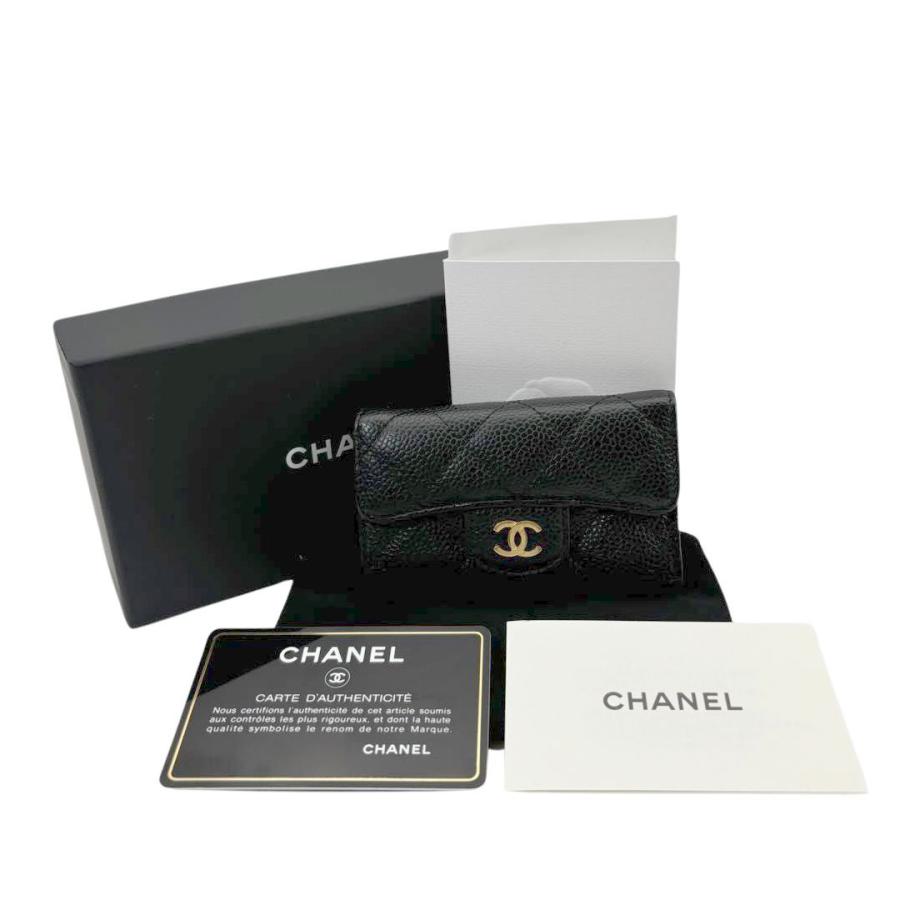 CHANEL シャネル マトラッセ 6連キーケース キャビアスキン CHANEL シャネル マトラッセ 6連キーケース キャビアスキン