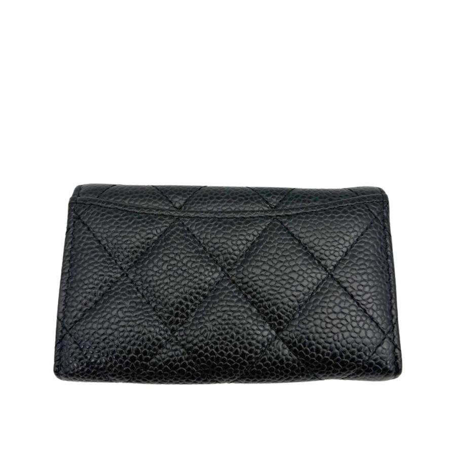 CHANEL シャネル キーケース マトラッセ6連キーケース ブラック CHANEL シャネル キーケース マトラッセ6連キーケース ブラック