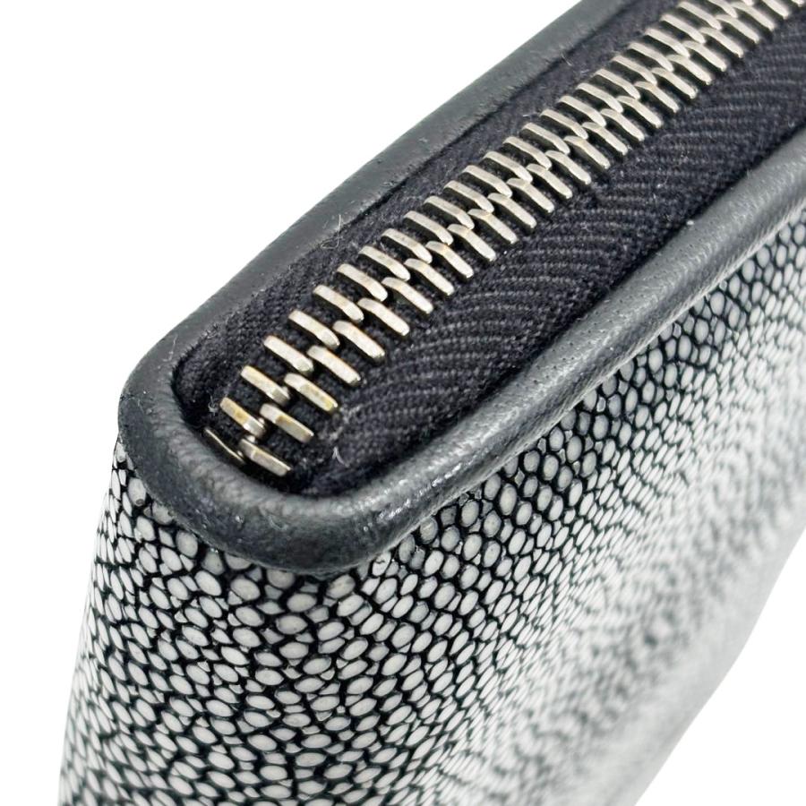 BOTTEGAVENETA ボッテガヴェネタ 長財布 ガルーシャ エイ革 BOTTEGA VENETA（ボッテガ・ヴェネタ） ラウンドファスナー長財布