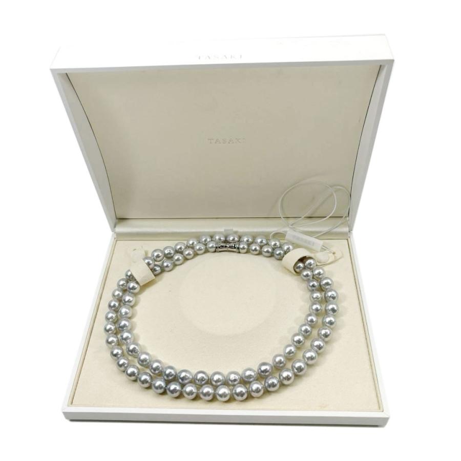 TASAKI タサキ パール 白蝶真珠 ロングネックレス ダイヤ0.01ct TASAKI タサキ パール 白蝶真珠 ロングネックレス ダイヤ0.01ct