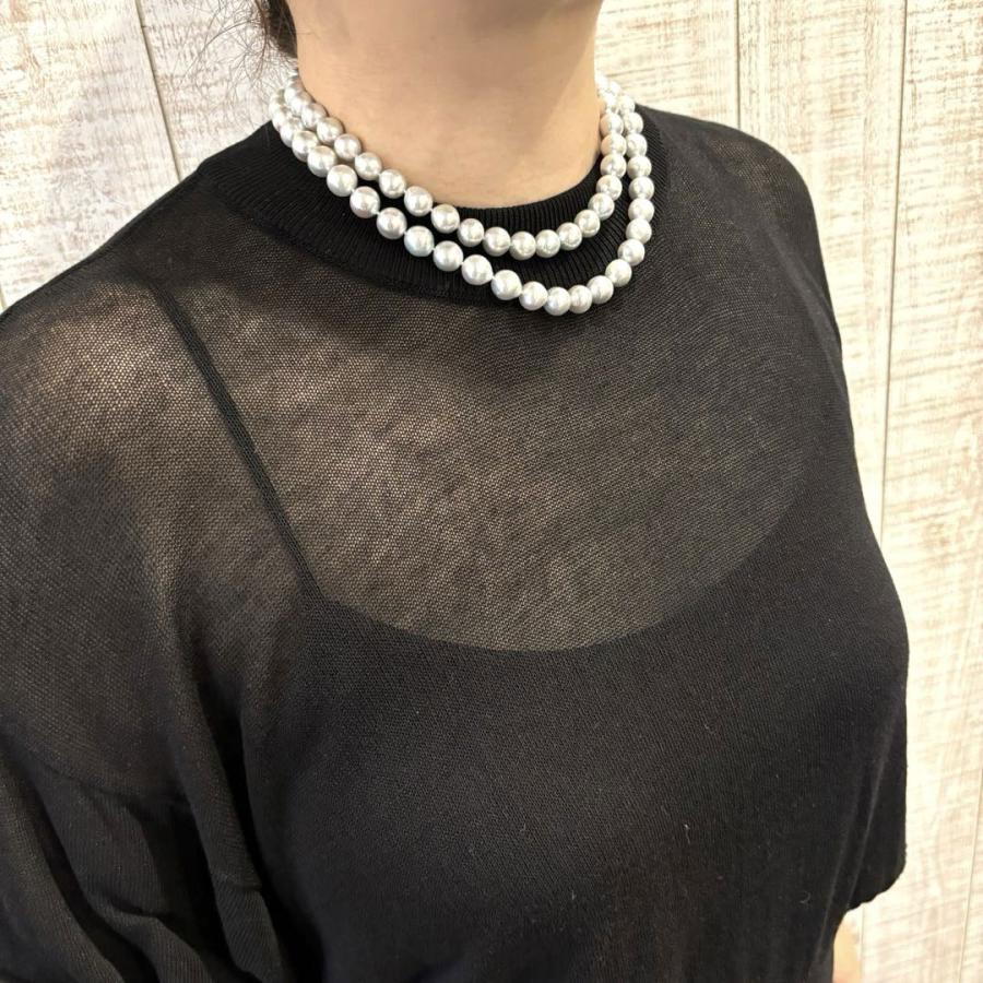 TASAKI タサキ パール 白蝶真珠 ロングネックレス ダイヤ0.01ct TASAKI タサキ パール 白蝶真珠 ロングネックレス ダイヤ0.01ct