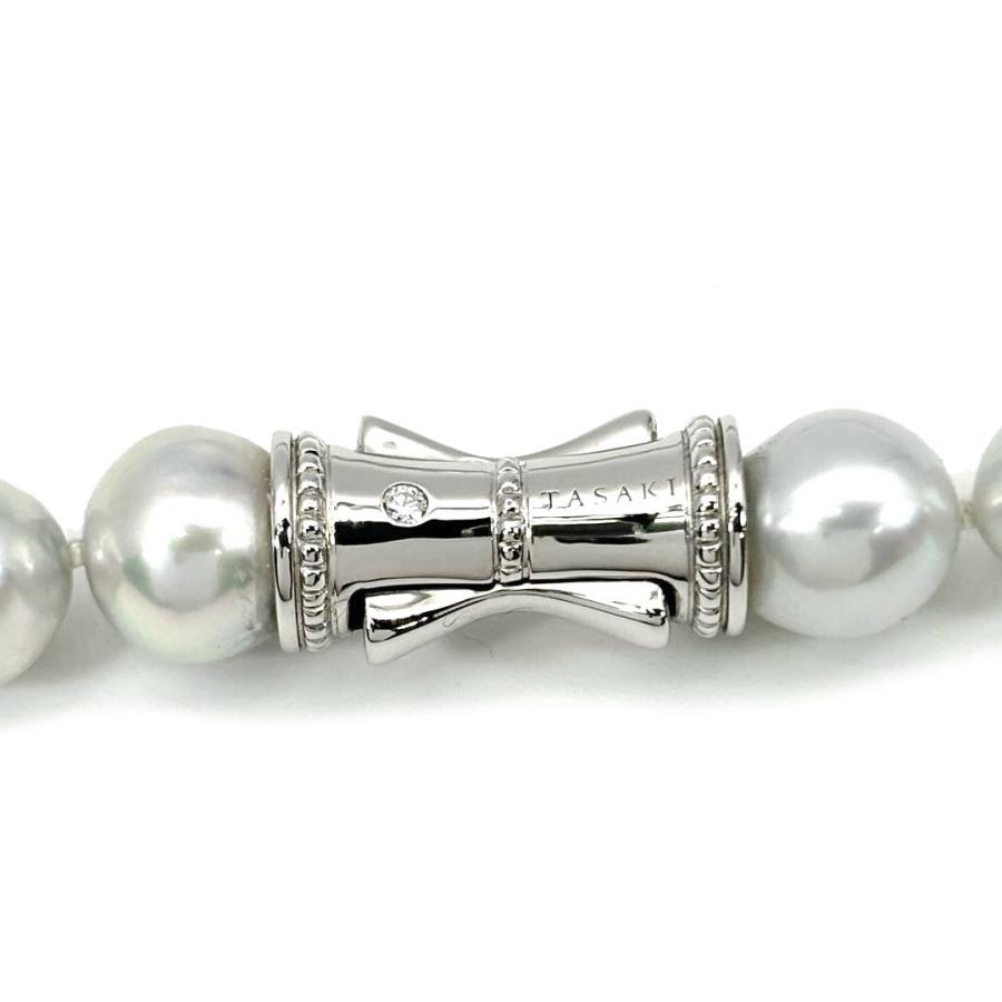 TASAKI タサキ パール 白蝶真珠 ロングネックレス ダイヤ0.01ct TASAKI タサキ パール 白蝶真珠 ロングネックレス ダイヤ0.01ct