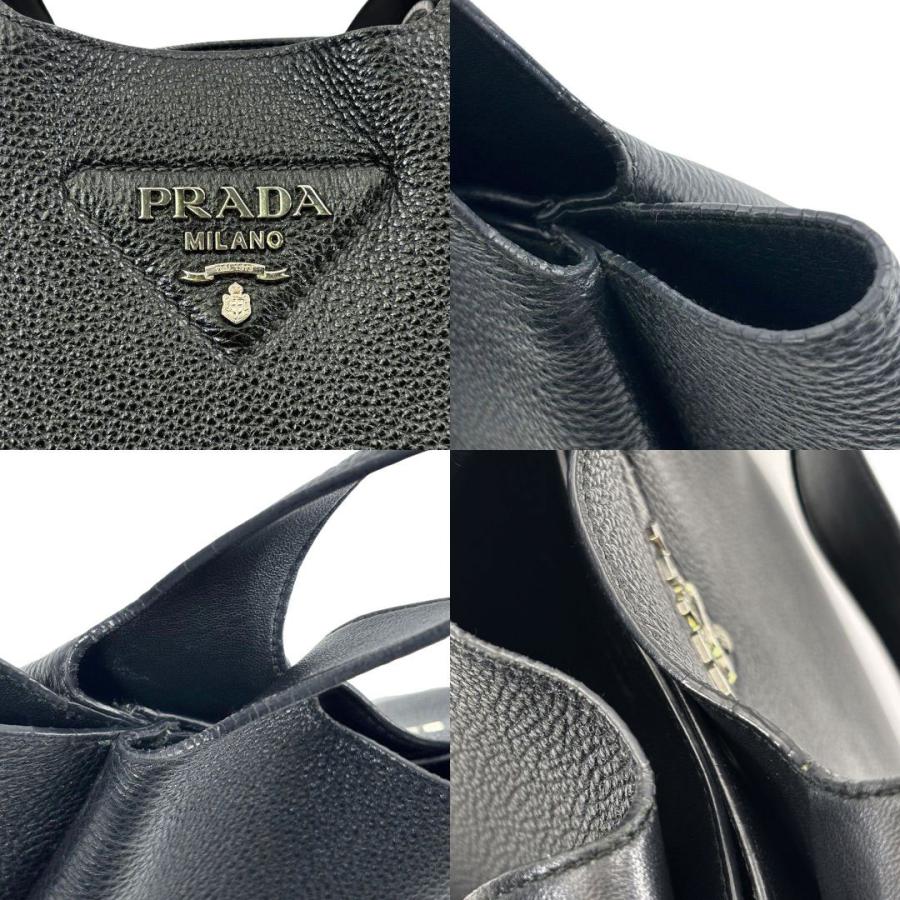 PRADA プラダ ヴィッテロダイノソフトレザー ミディアム トート