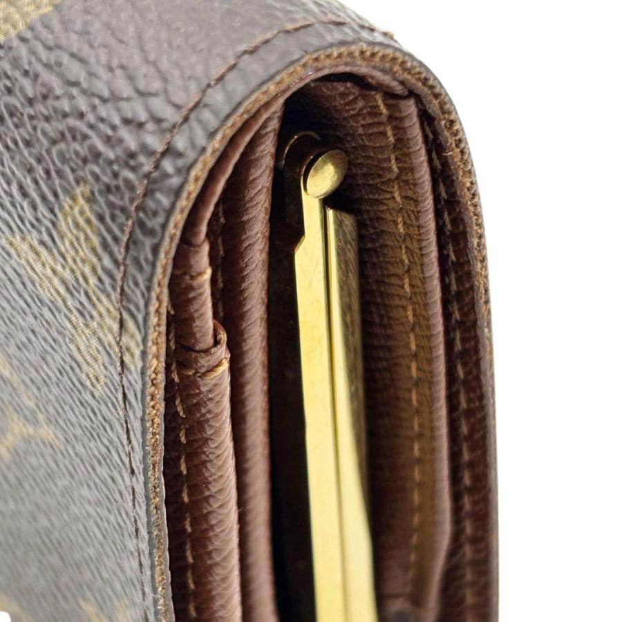LOUIS VUITTON（ルイ・ヴィトン） 二つ折り ガマ口財布 ポルト モネ