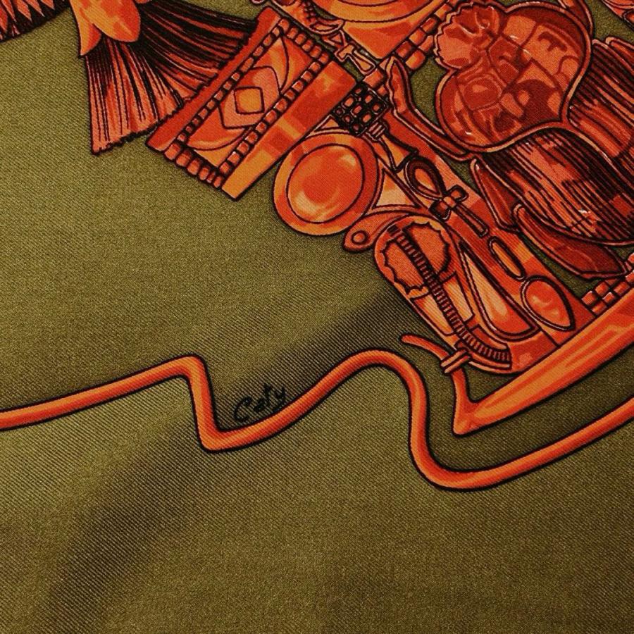 HERMES（エルメス） ヴィンテージスカーフ カレ90 『CATY(古代エジプト