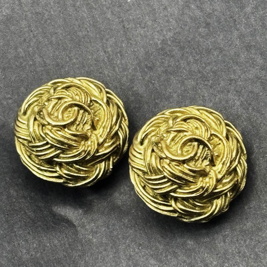 CHANEL シャネル ヴィンテージイヤリング ココマーク 95P