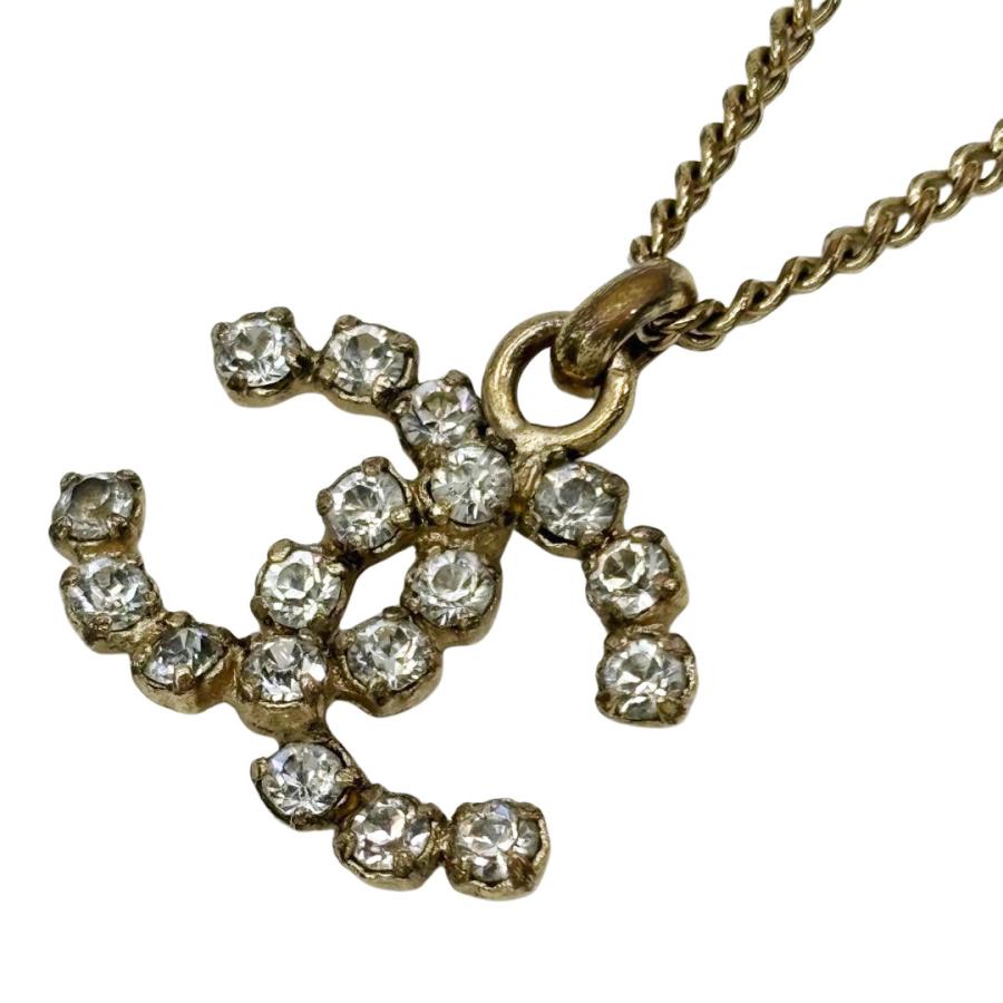 CHANEL（シャネル） ネックレス ココマーク ラインストーン 05V