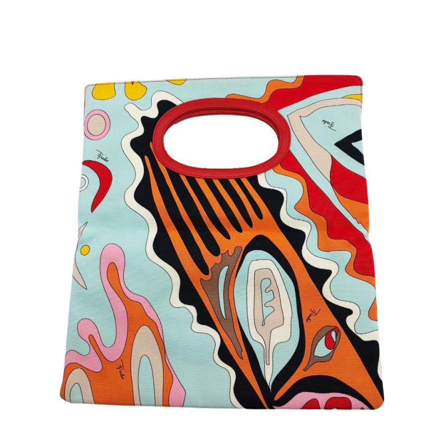 EMILIO PUCCI エミリオプッチ 折り畳みハンドバッグ クラッチ