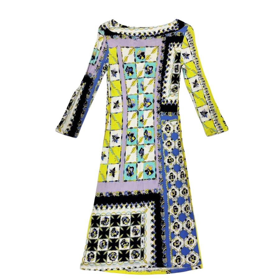 EMILIO PUCCI（エミリオプッチ） 長袖ワンピース I38 レーヨン