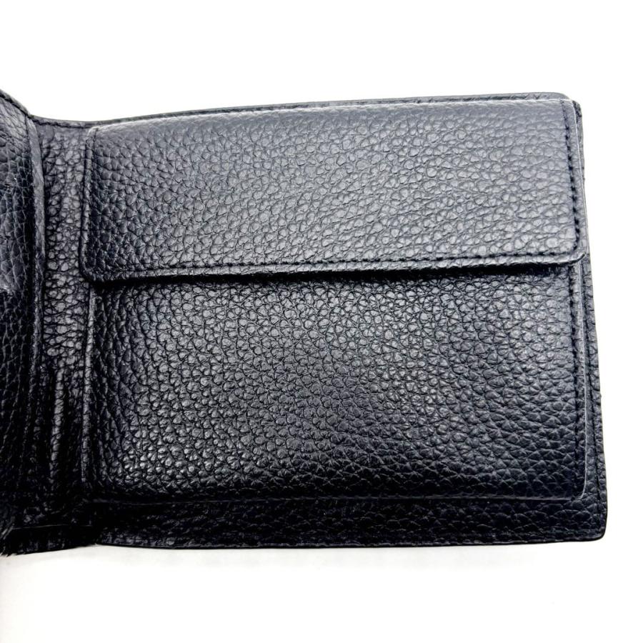 dunhill（ダンヒル） 二つ折り財布 ディーエイト PVC/レザー ブラック