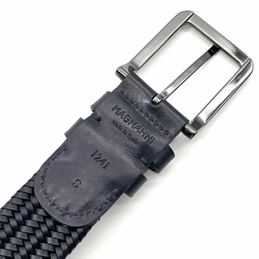 MAGNANNI 未使用保管品 マグナーニ メンズ 編み込み メッシュ