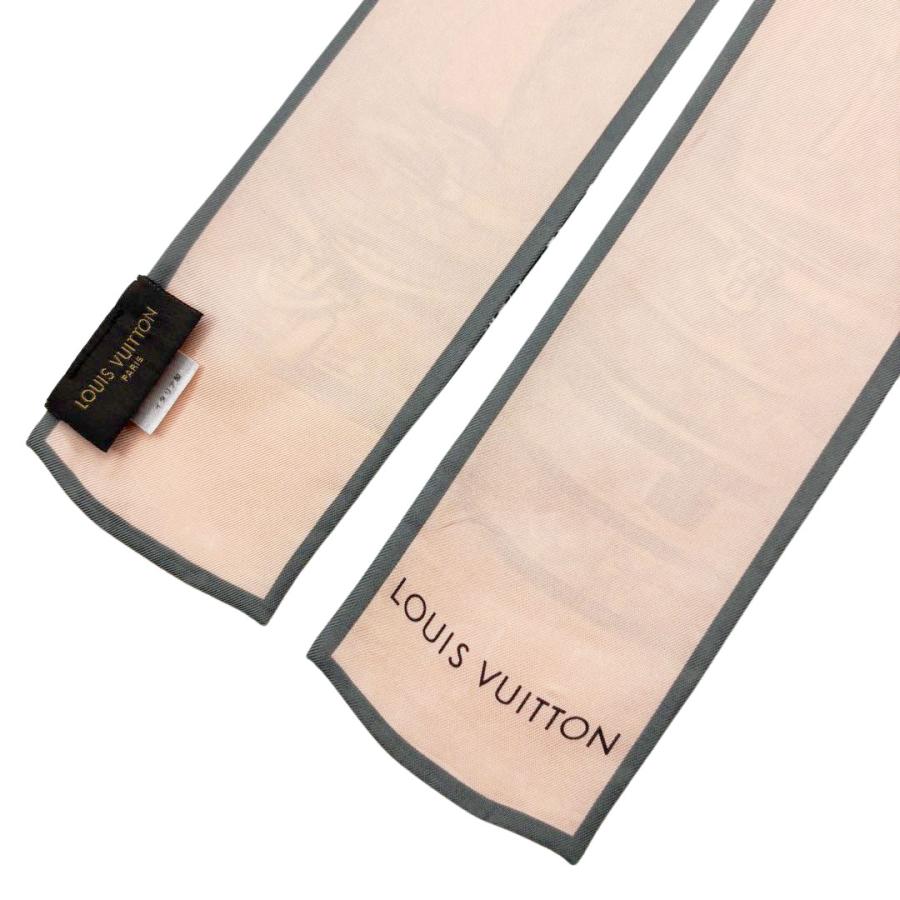 LOUIS VUITTON ルイヴィトン スカーフ バンドー・トランク シルク