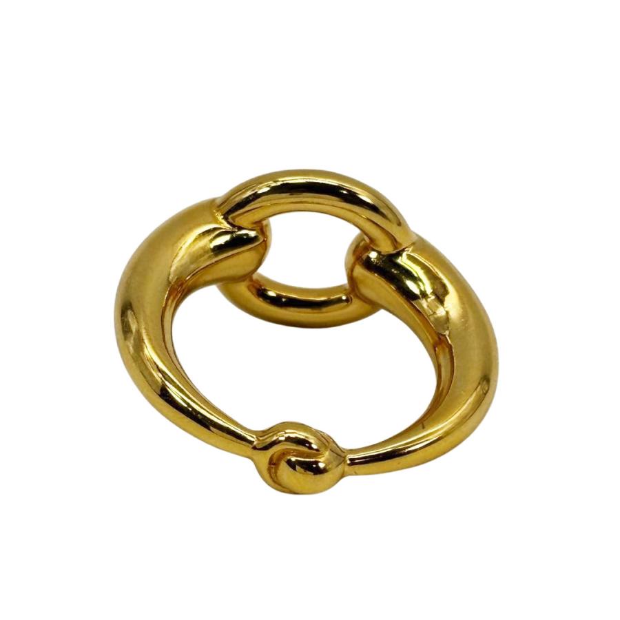 HERMES（エルメス） スカーフリング モー ホースビット ゴールド