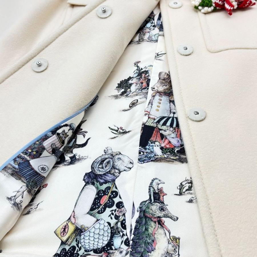 GUCCI（グッチ） 日本限定 ヒグチユウコ キャットアップリケ コート