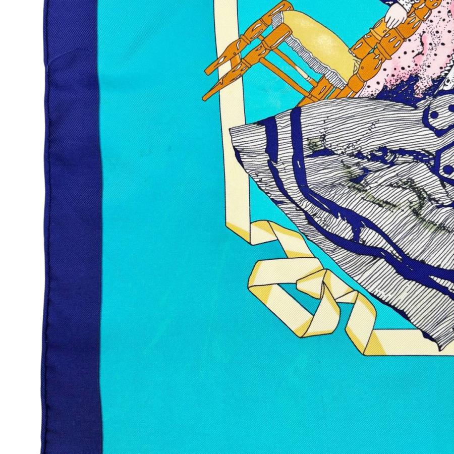 HERMES（エルメス） スカーフ カレ90 『HELLO DOLLY(人形柄)』 シルク