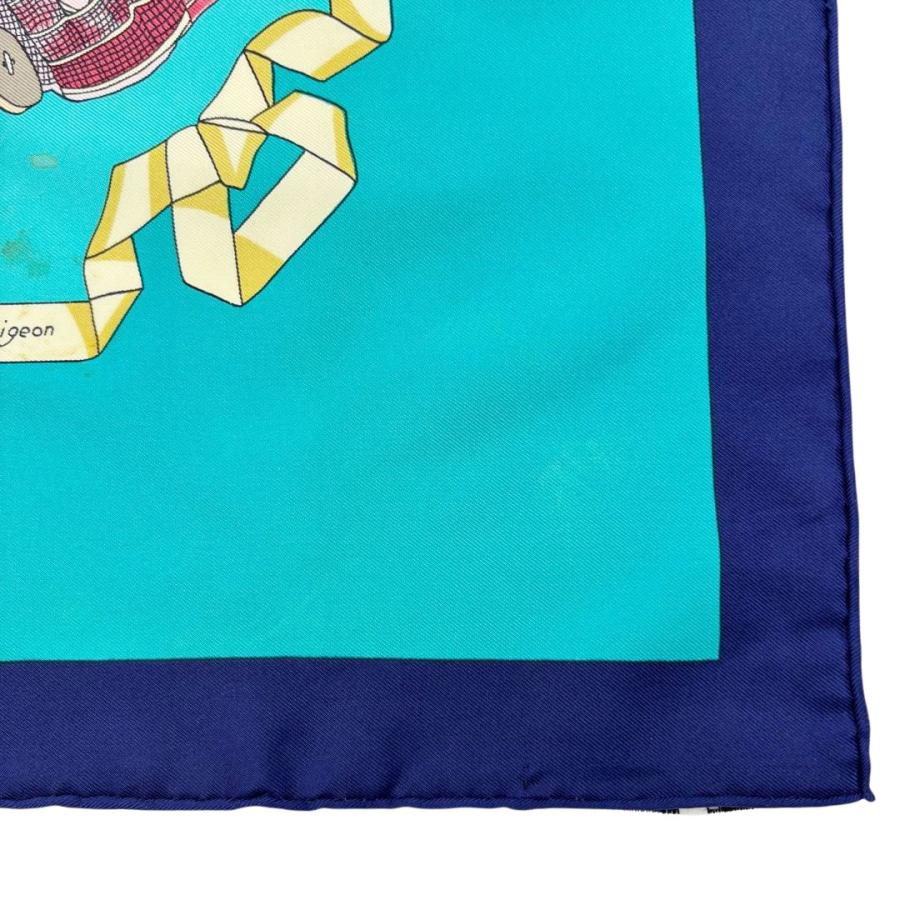 HERMES（エルメス） スカーフ カレ90 『HELLO DOLLY(人形柄)』 シルク