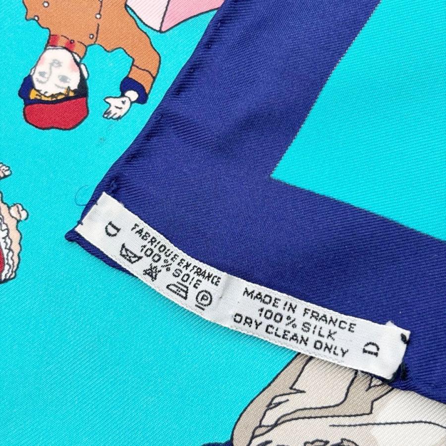 HERMES（エルメス） スカーフ カレ90 『HELLO DOLLY(人形柄)』 シルク