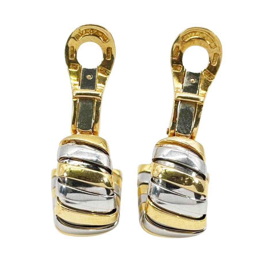 BVLGARI（ブルガリ） トゥボガス ピアス イヤリング 750YG/SS 19.0g