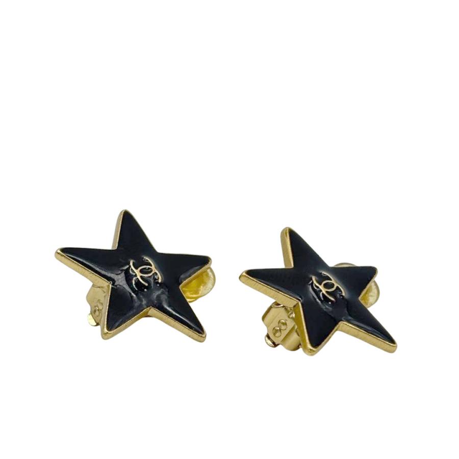 ☺︎CHANEL☺︎星ピアス片耳☺︎ CHANEL（シャネル） イヤリング 星型 スターモチーフ ココマーク 03A