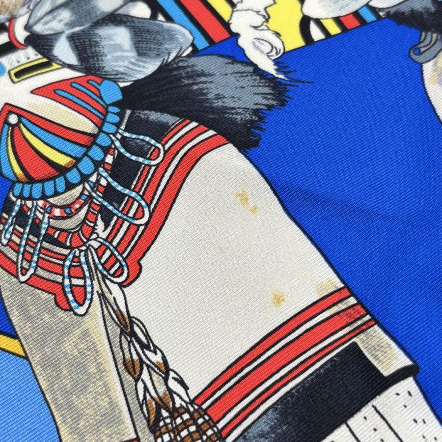 HERMES（エルメス） スカーフ カレ90 『Kachinas (カチナ民族