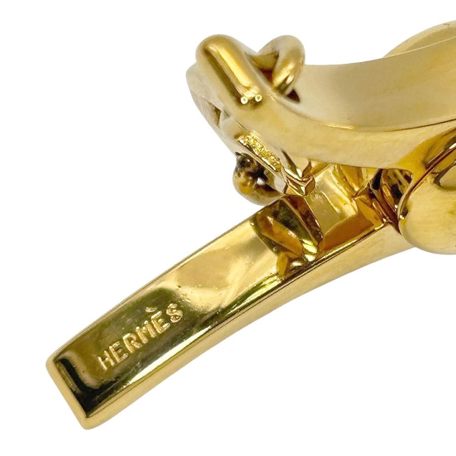 HERMES 手袋 グローブホルダー ゴールド HERMES（エルメス） グローブ 手袋ホルダー フィルー ゴールド(ドレ