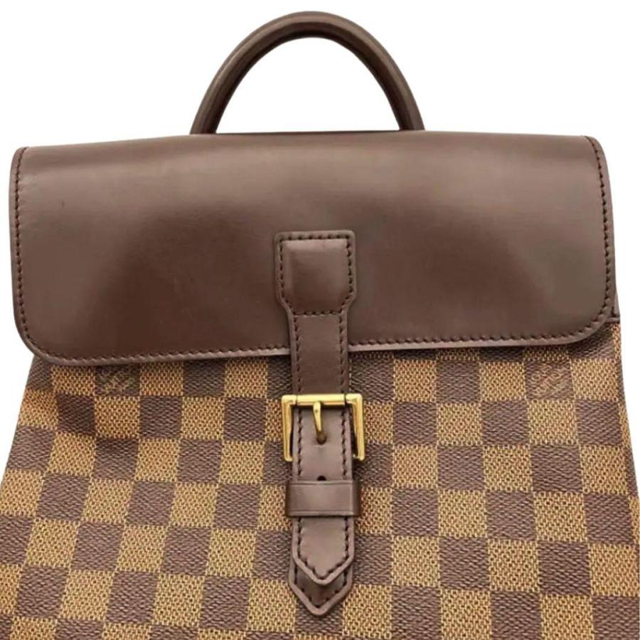 LOUIS VUITTON ルイヴィトン リュックサック バックパック ダミエ ソーホー エベヌ N51132
