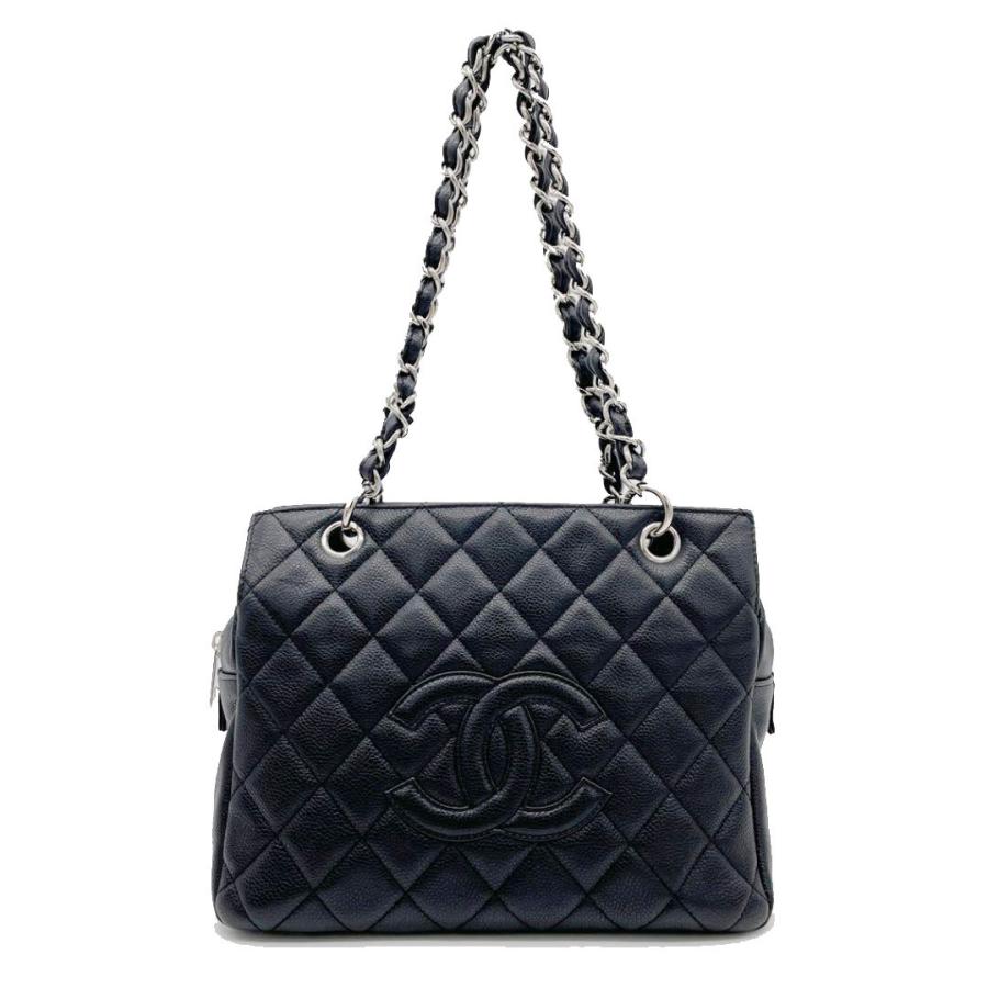 CHANEL シャネル チェーントートバッグ マトラッセ プチタイムレス キャビアスキン ブラック シルバー金具 11番台 A18004 :  938062401-8 : SiSSY.Japon ヤフーショッピング店 - 通販 - Yahoo!ショッピング