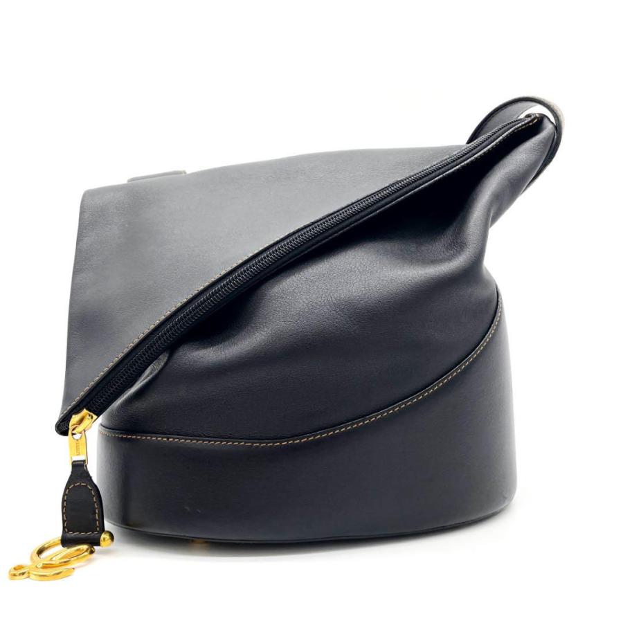 LOEWE ロエベ ワンショルダーバッグ アントン ポーチ付き レザー 