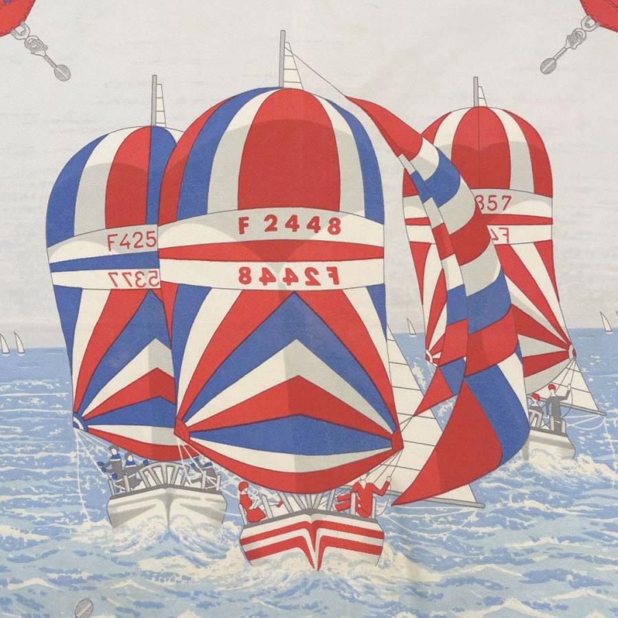 HERMES エルメス スカーフ カレ90 『SPINNAKERS(スピンネイカー 