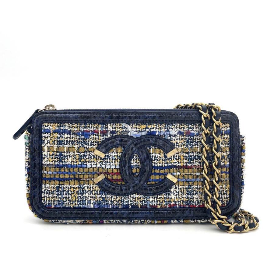 CHANEL パイソン 長財布