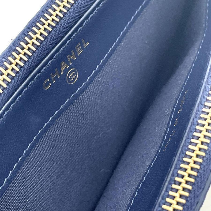 CHANEL ココマーク CCフィリグリー ジップウォレット CHANEL（シャネル） CCフィリグリー チェーンウォレット Wジップ長財布