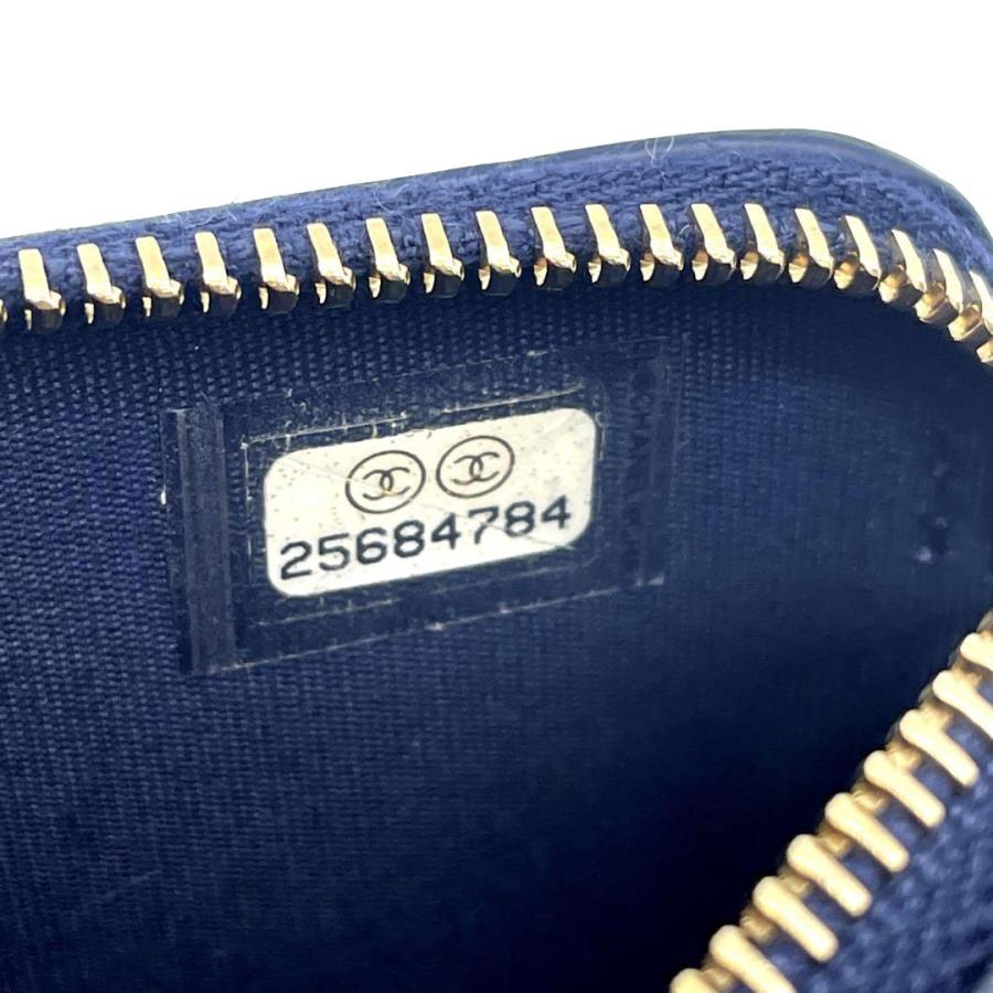 CHANEL（シャネル） CCフィリグリー チェーンウォレット Wジップ長財布