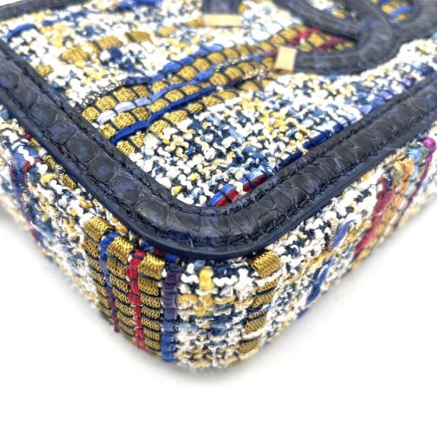 CHANEL CCフィリグリーミディアムウォレット 長財布 CHANEL（シャネル） CCフィリグリー チェーンウォレット Wジップ長財布