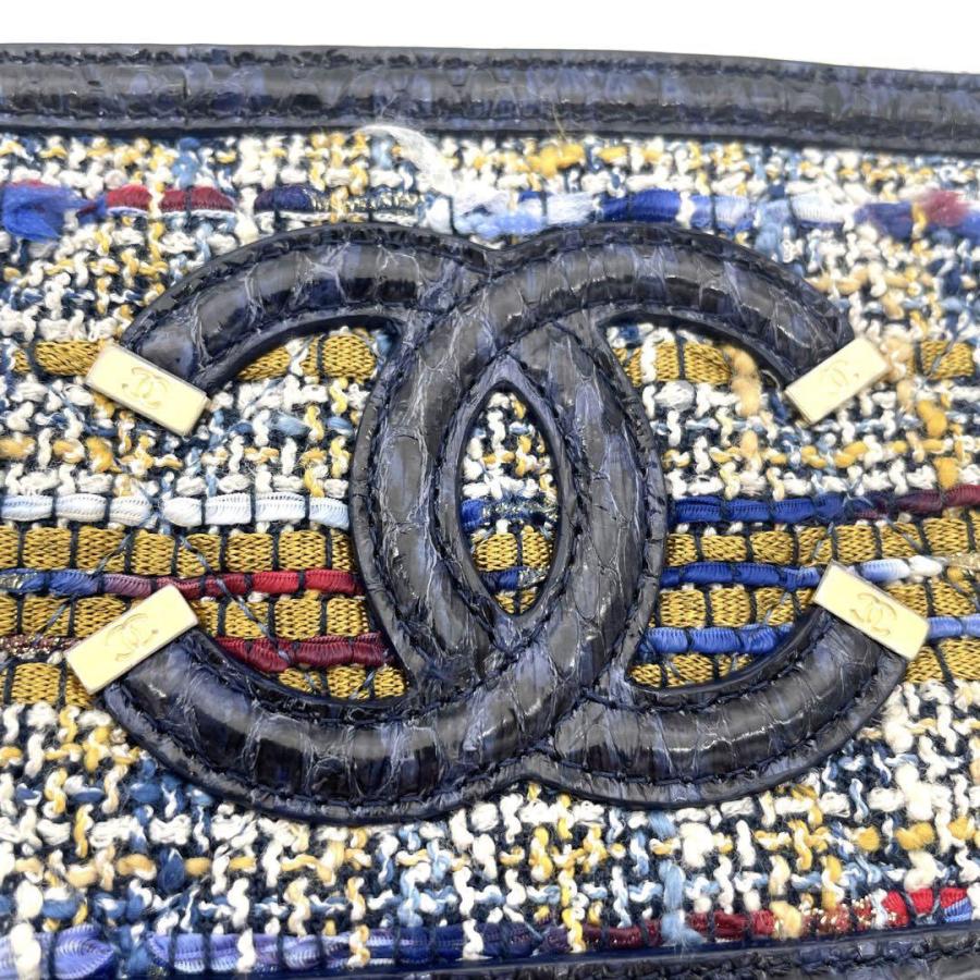 CHANEL（シャネル） CCフィリグリー チェーンウォレット Wジップ長財布