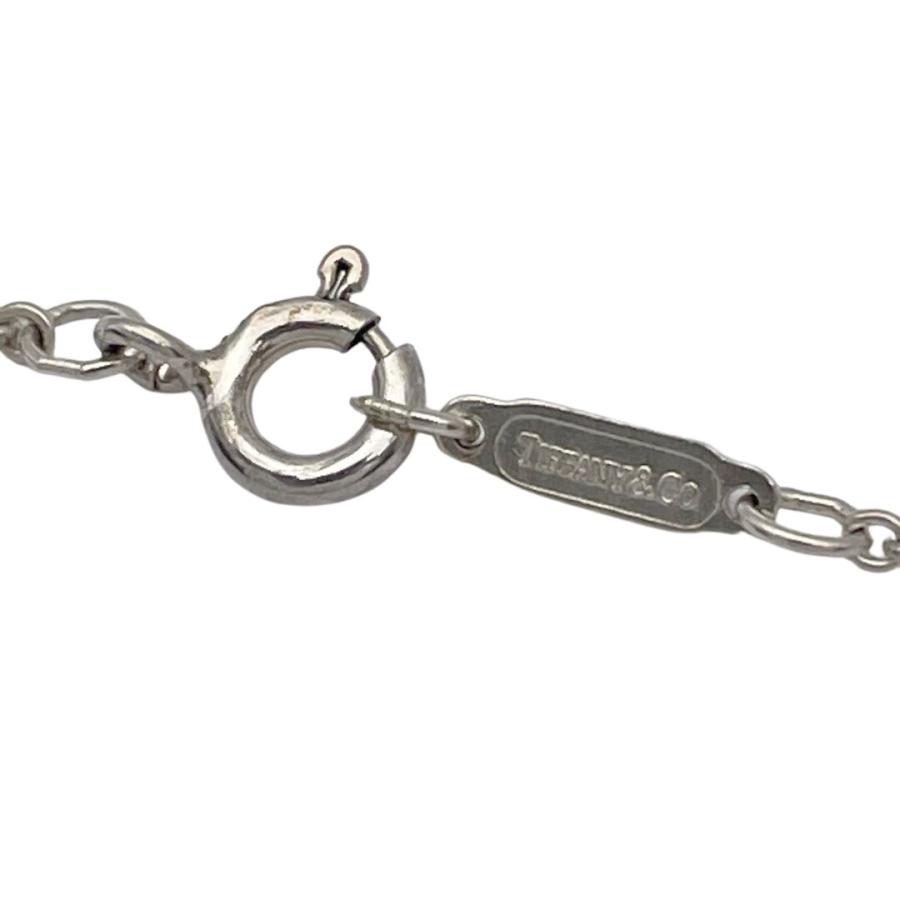 【美品】ティファニー オープンハート リボンコンビ ネックレス 925/750 美品】ティファニー TIFFANY&Co. ハート リボン コンビ ネックレス
