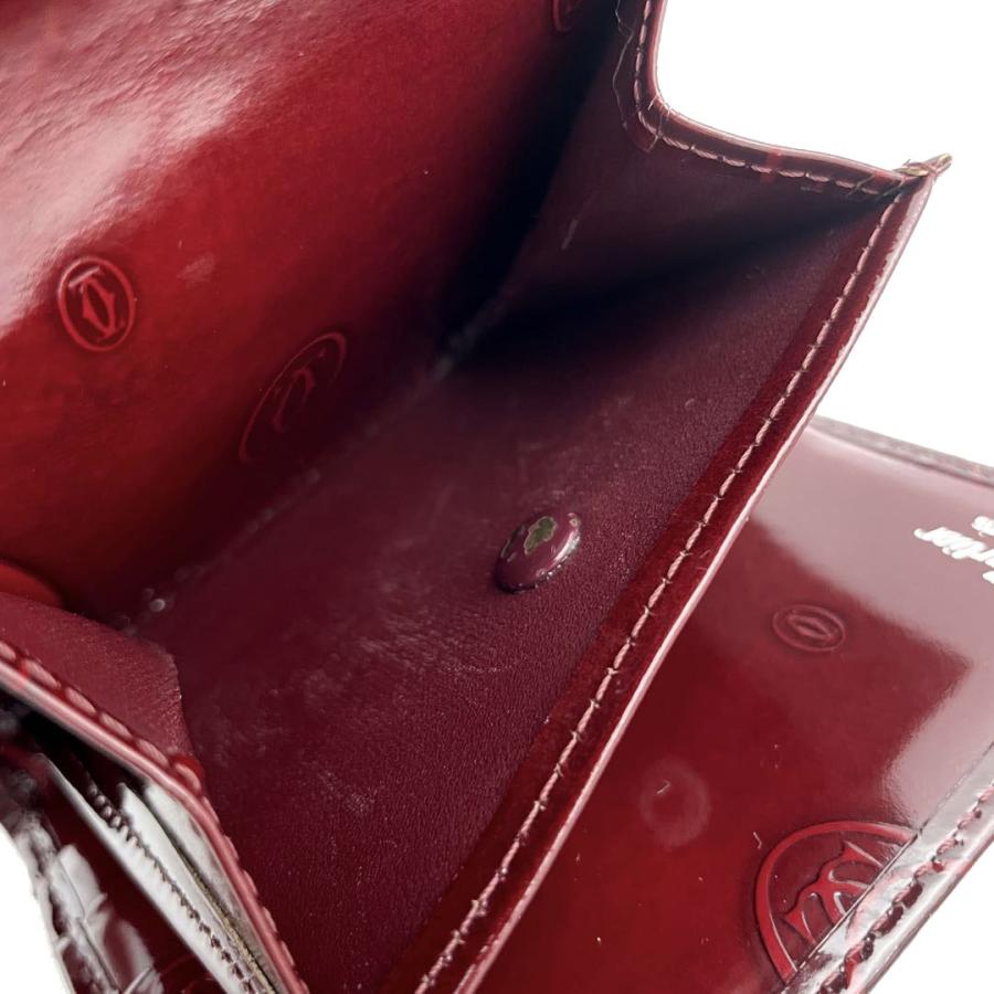 Cartier（カルティエ） 三つ折り コンパクト財布 ハッピーバースデー
