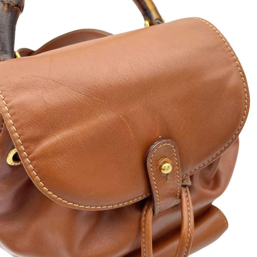 GUCCI（グッチ） バンブー ミニリュックサック バックパック レザー