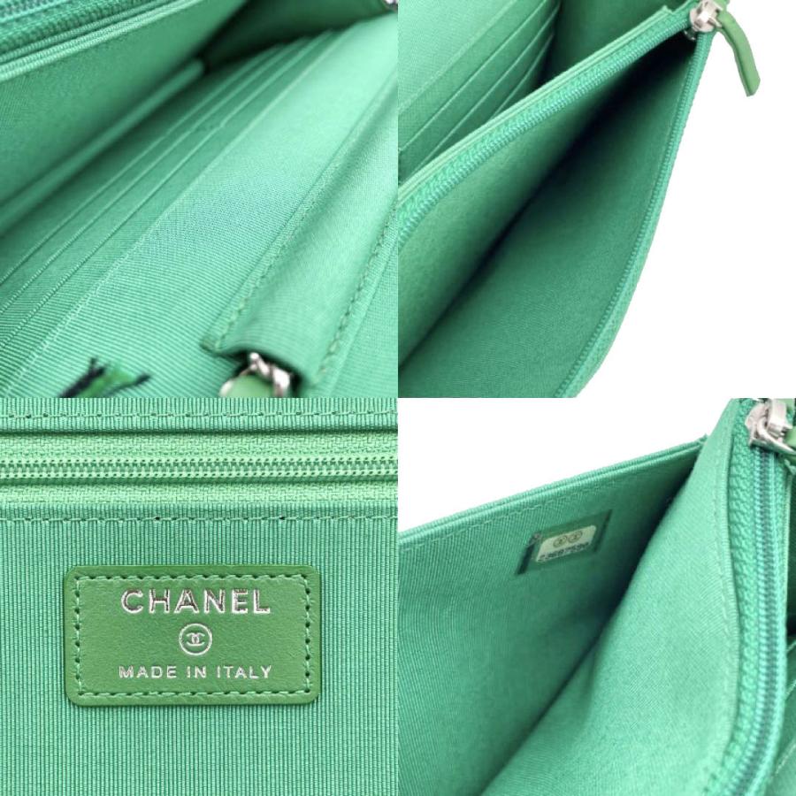 CHANEL（シャネル） チェーンウォレット 長財布 ツイード ロボット