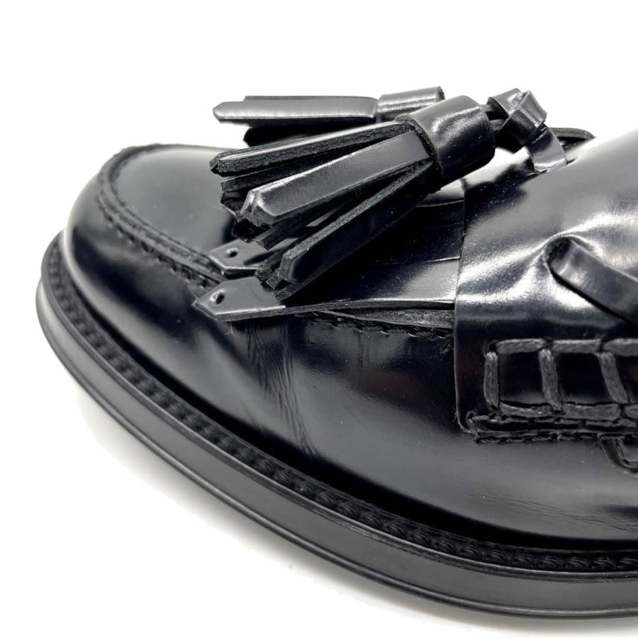 tod's タッセル付きレザーローファー　37 ブラック Tod's タッセル ローファー | ブラック | FARFETCH JP